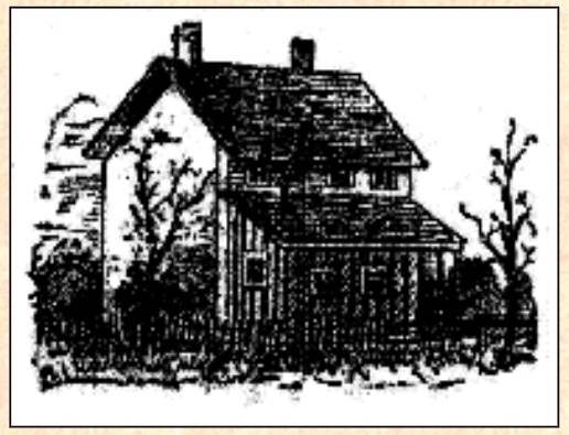 Dibujo de la casa del director.